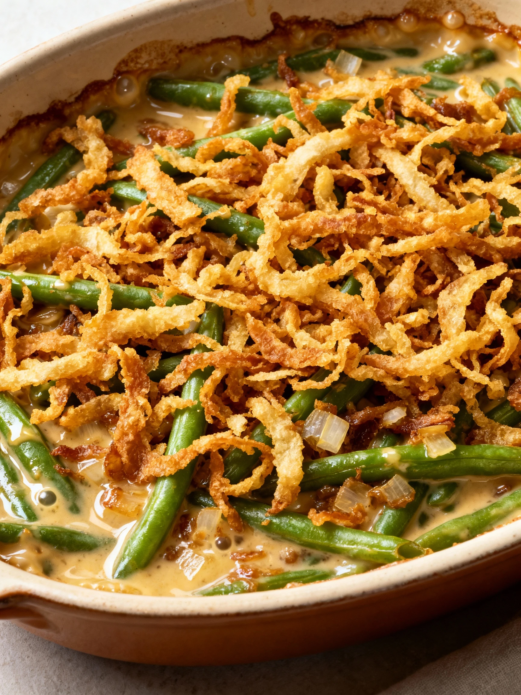Green Bean Casserole finished