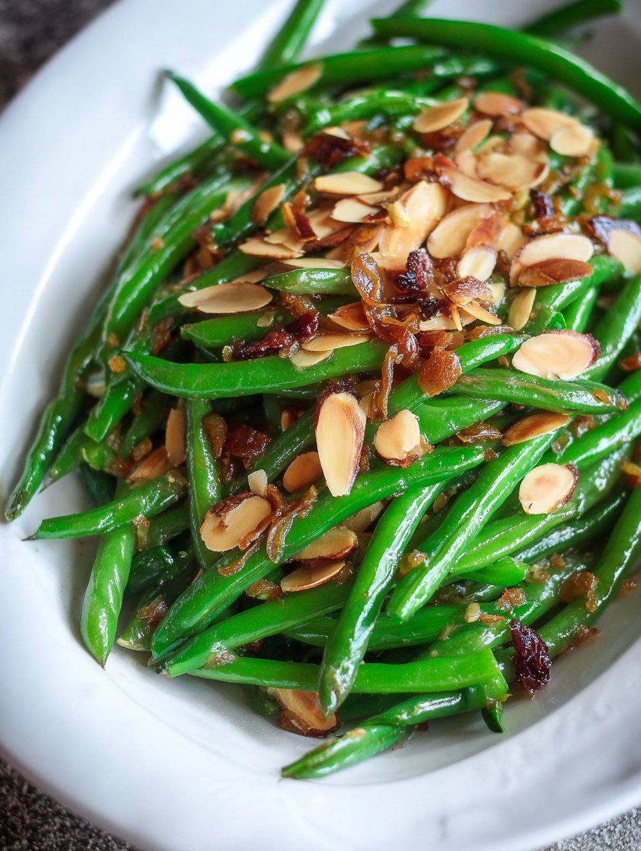 Green Beans Almondine ingredients