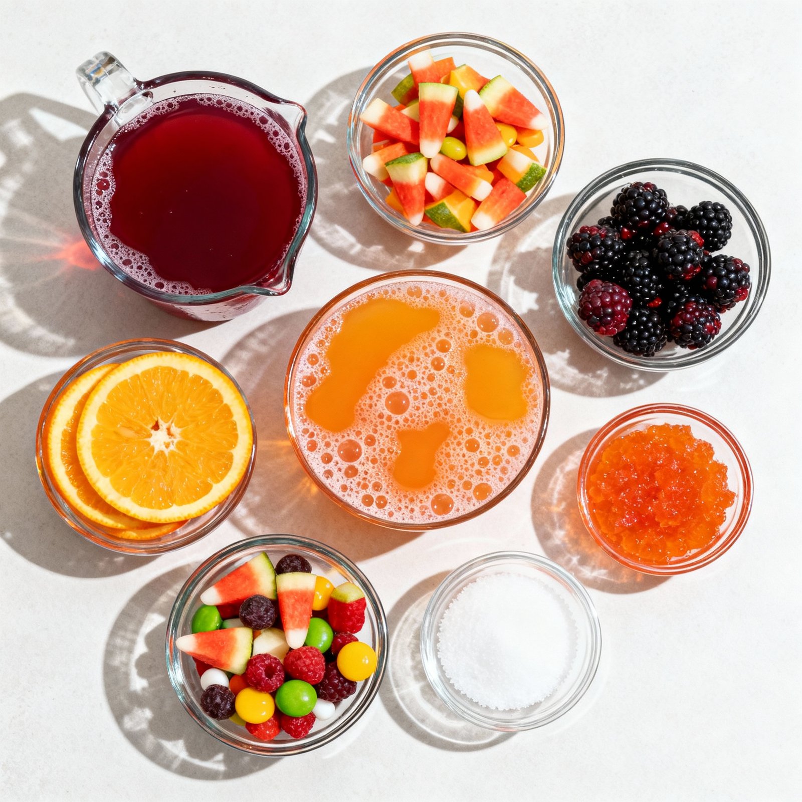Halloween Punch! Brightly colored and bubbly - it can be made kid-friendly or spiked for adults. ingredients