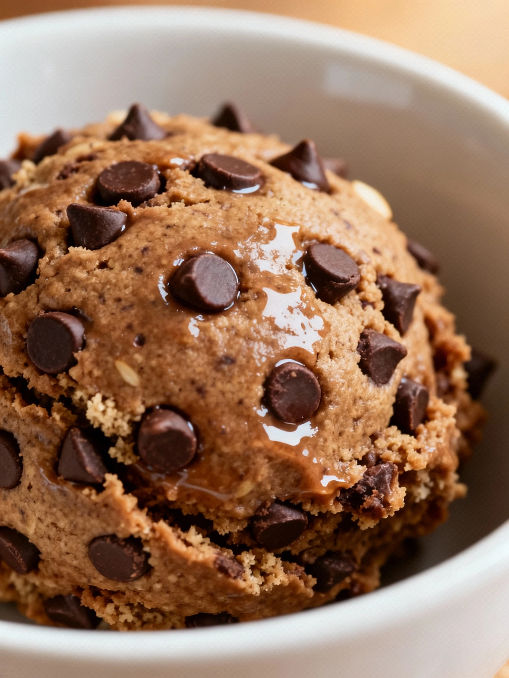 healthy cookie dough 🍪 #recipe #shorts finished
