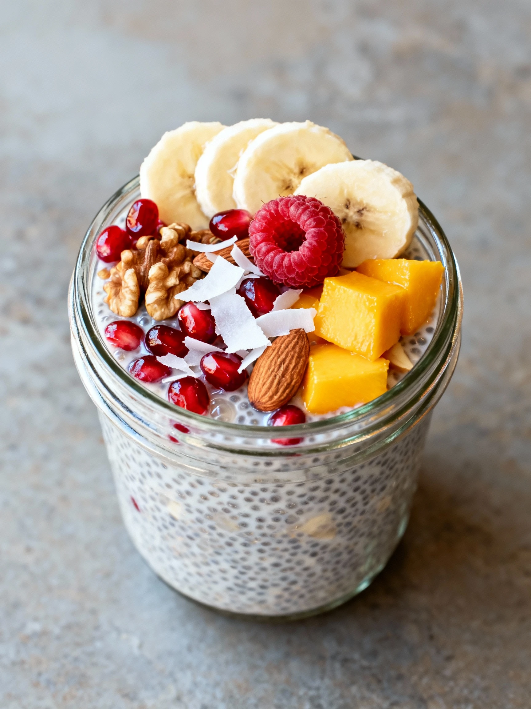 High Protein Chia Pudding Recipe by Jacqueline Fernandez #shorts finished