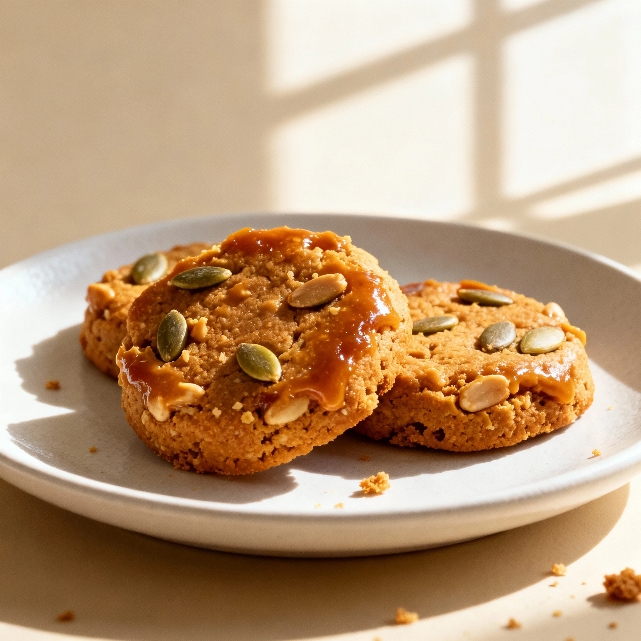 These Homemade Dog Treats are made with peanut butter and pumpkin and are sure to be a hit finished