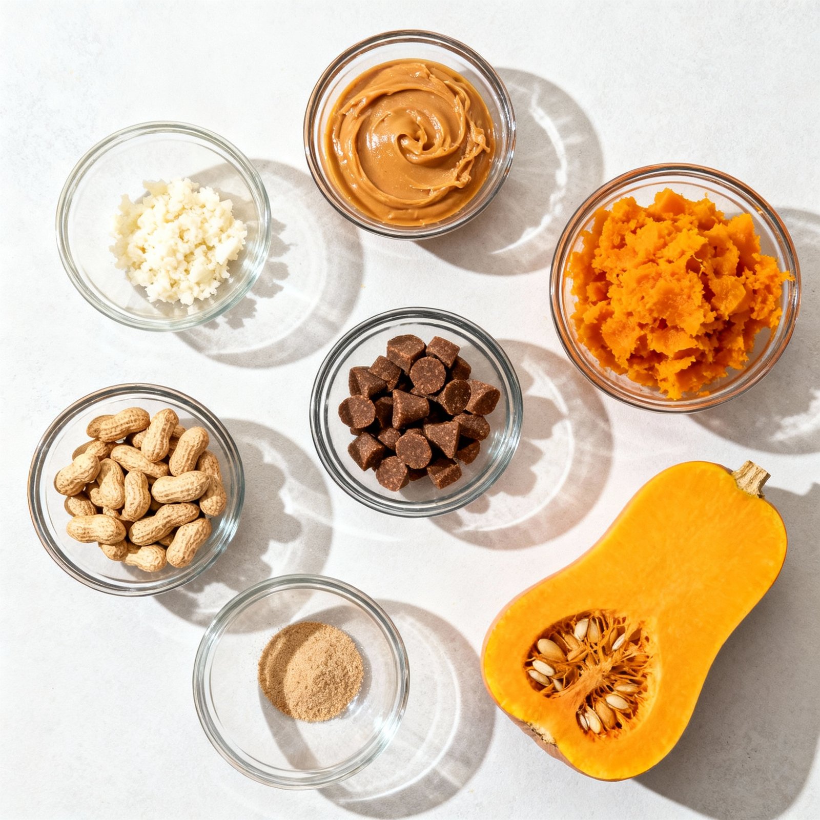 These Homemade Dog Treats are made with peanut butter and pumpkin and are sure to be a hit ingredients