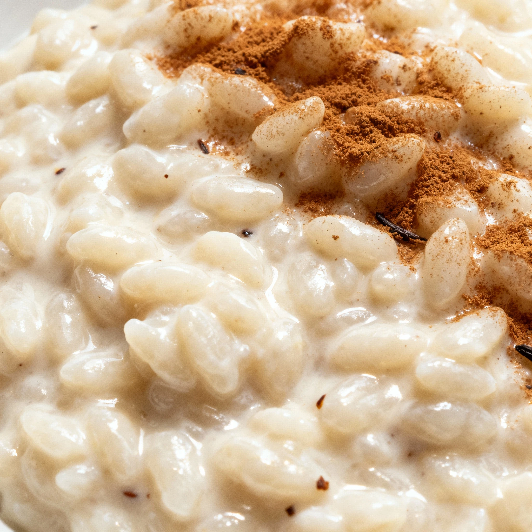 Rich, creamy and perfectly spiced! This homemade Rice Pudding is the ultimate comfort dessert flavored with vanilla and cinnamon - perfect for any time of year finished