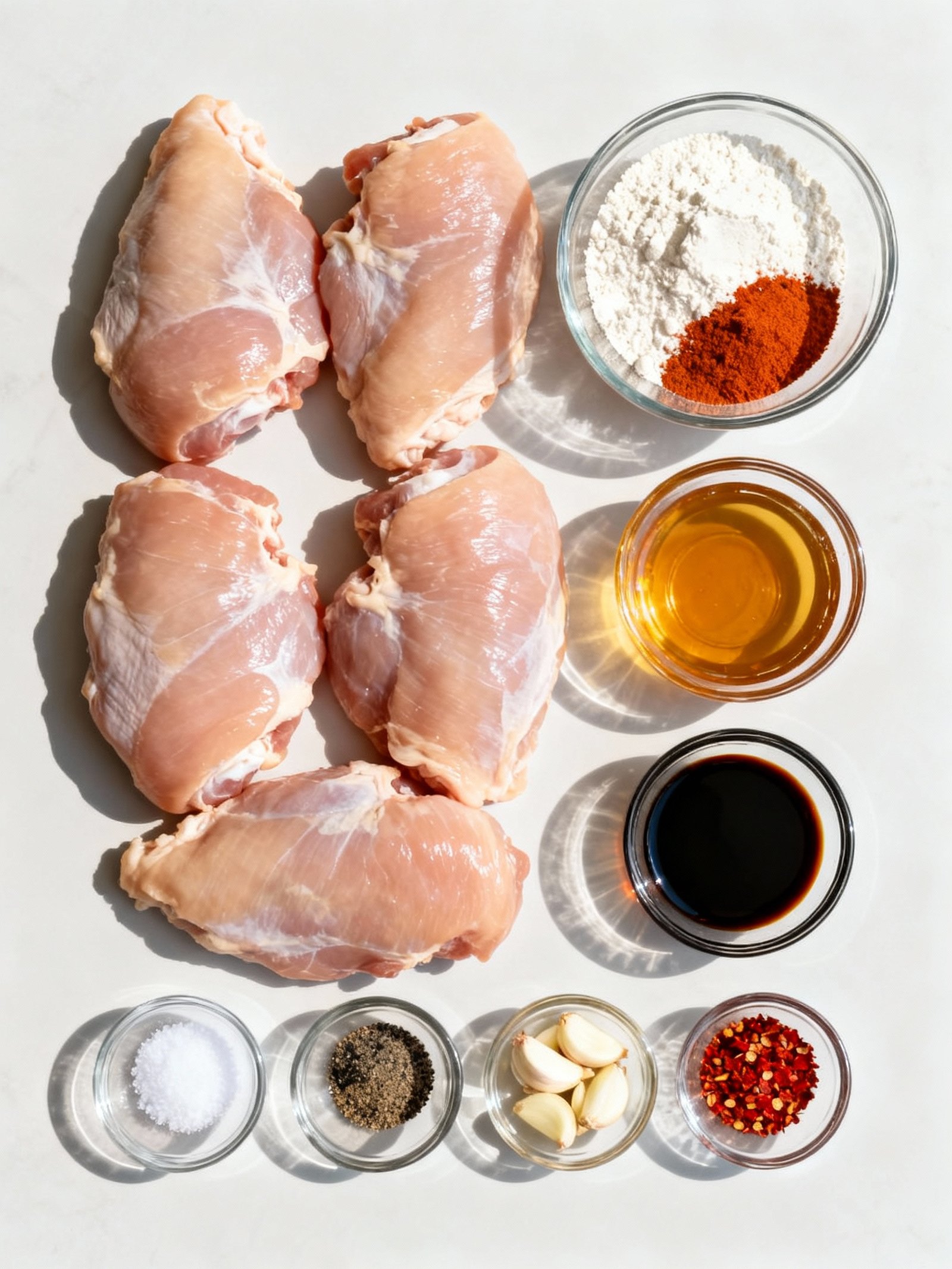 Honey Garlic Chicken Thighs ingredients