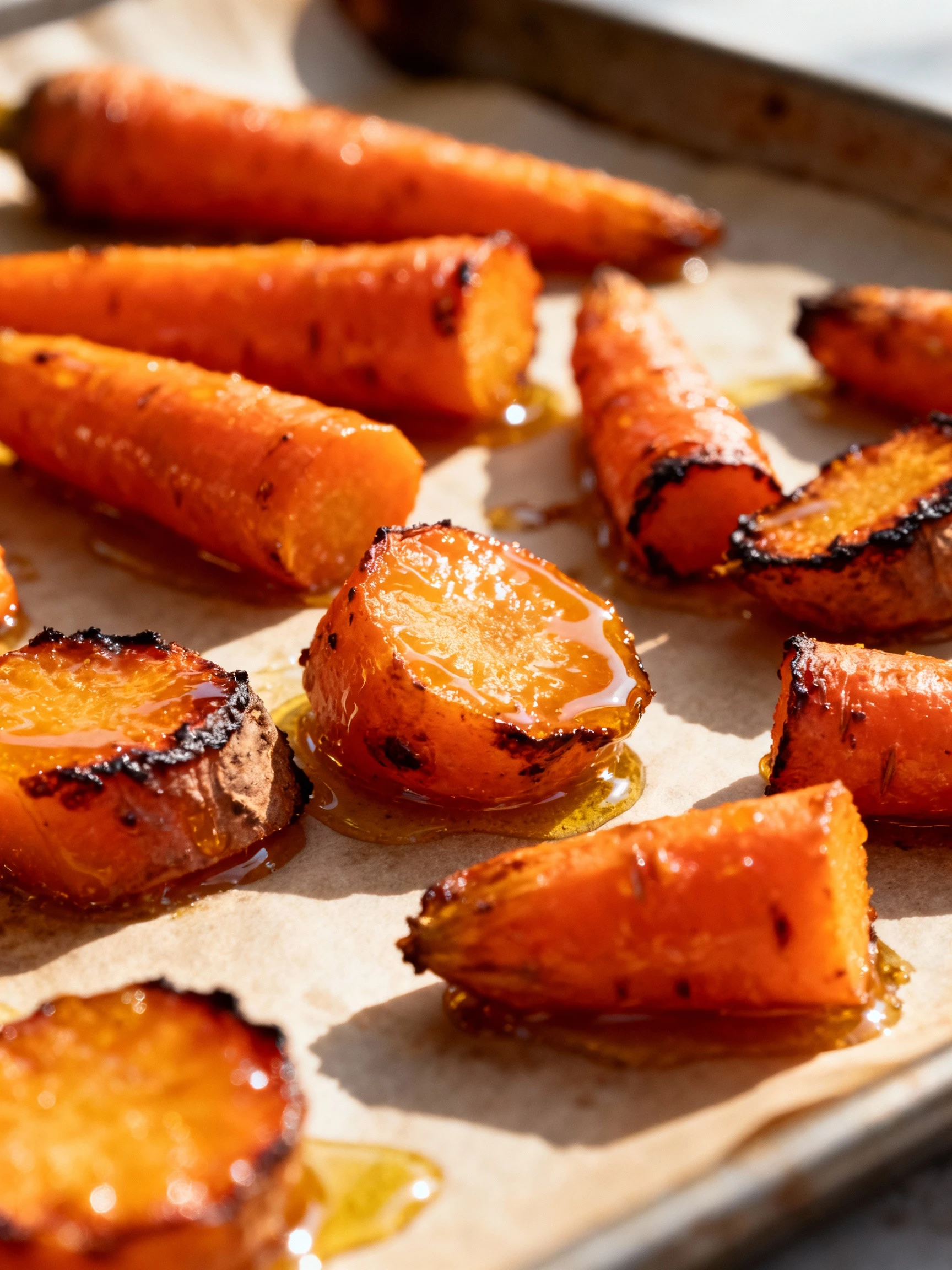 Honey Glazed Carrots finished