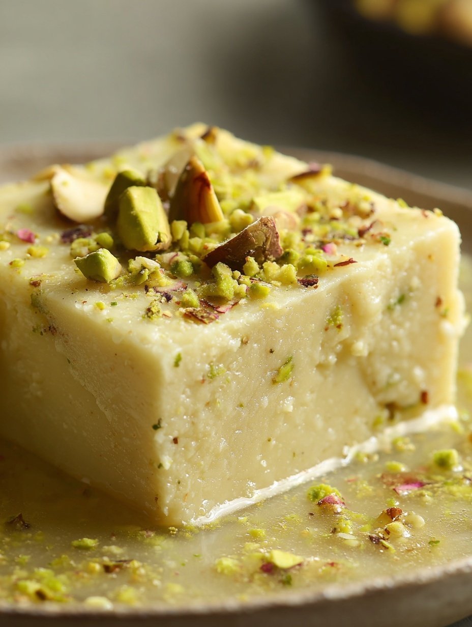 Ice Cream Burfi Recipe ingredients