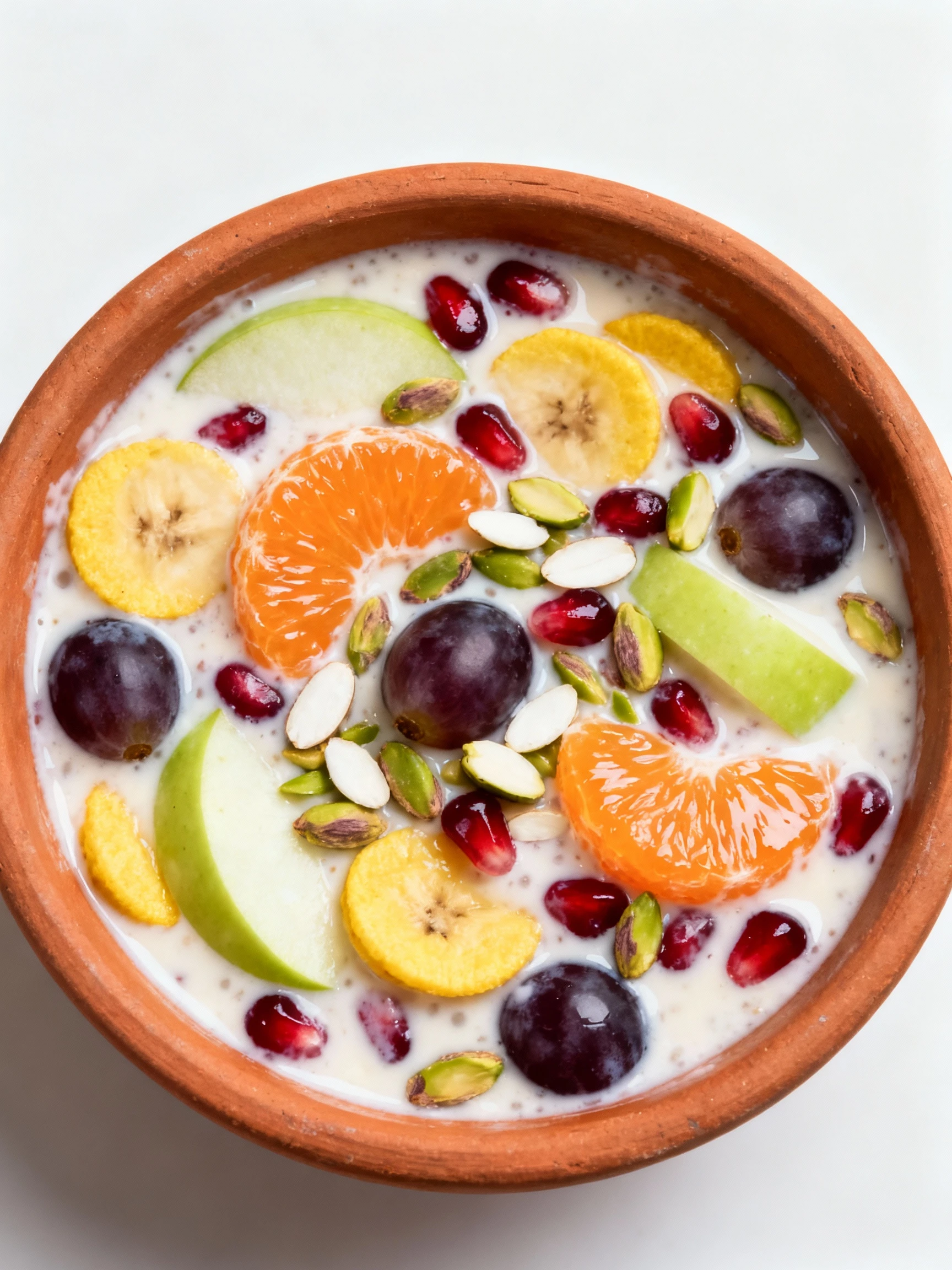 Instant Fruit Rabdi in Minutes! Custard Fruit Salad Recipe finished