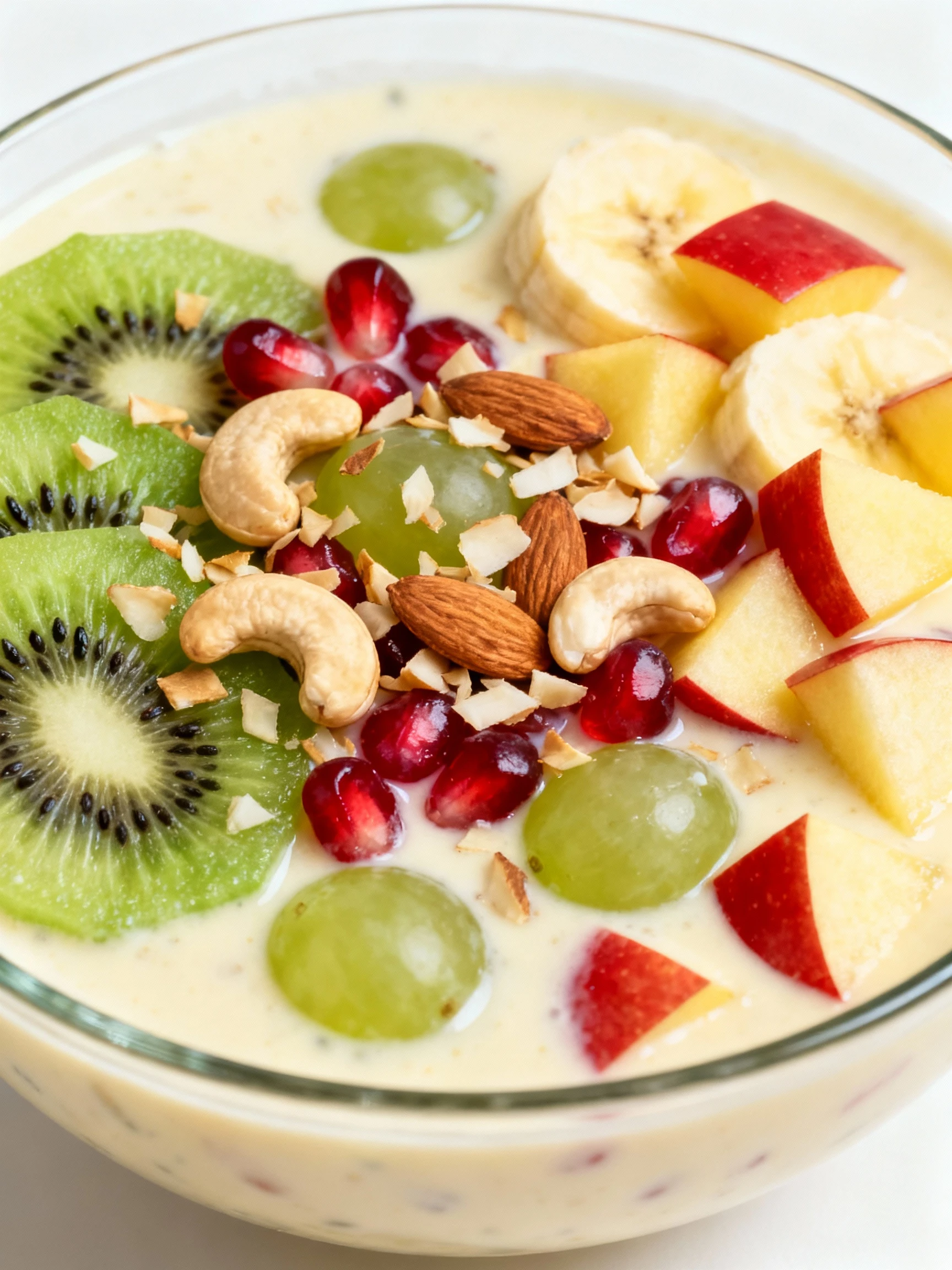 Instant Fruit Rabdi in Minutes! Custard Fruit Salad Recipe finished