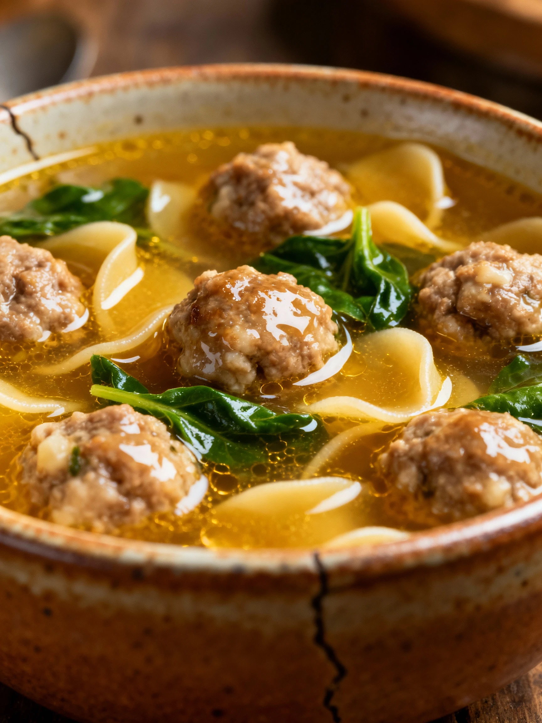 Italian Wedding Soup finished