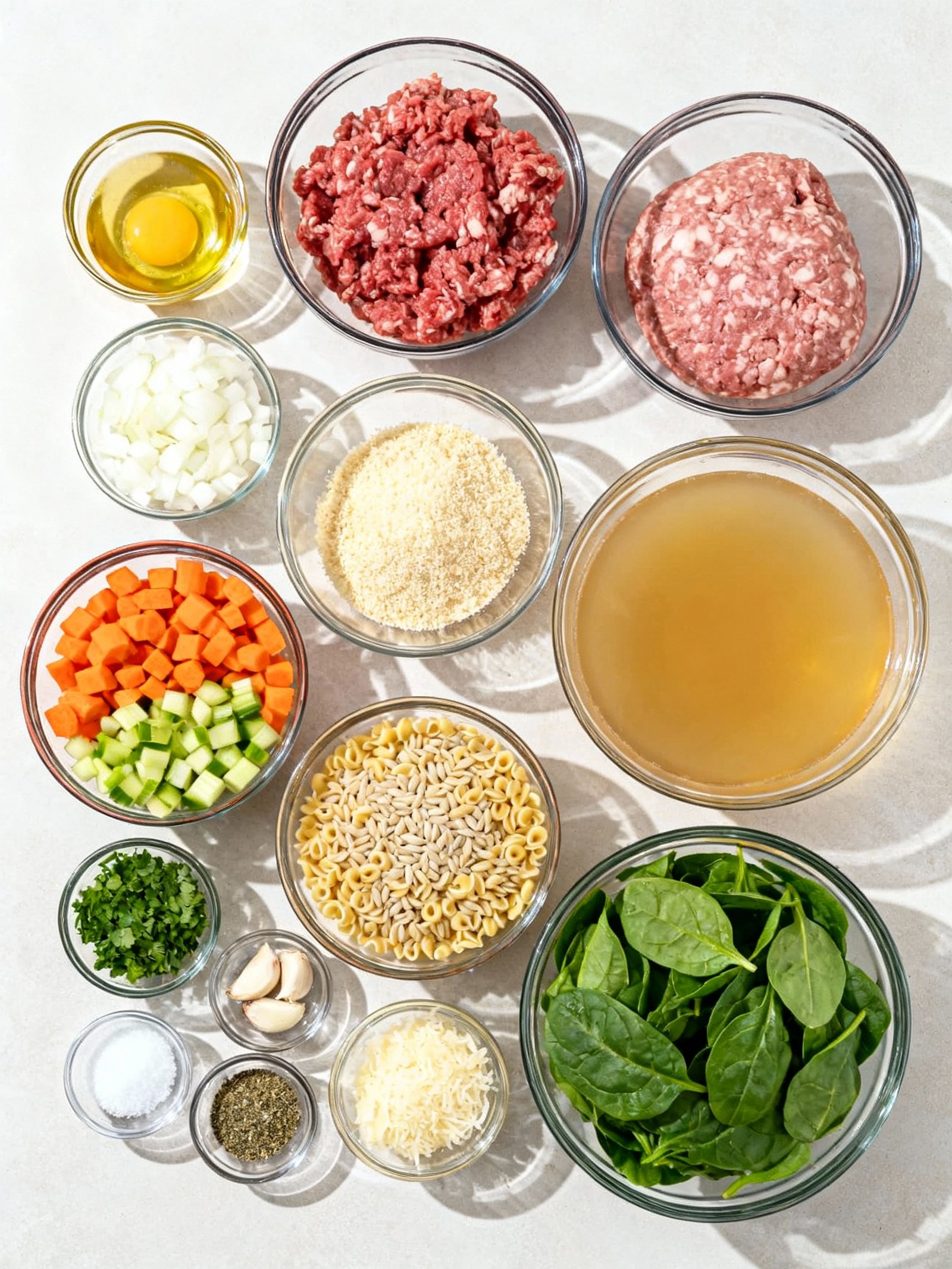 Italian Wedding Soup ingredients