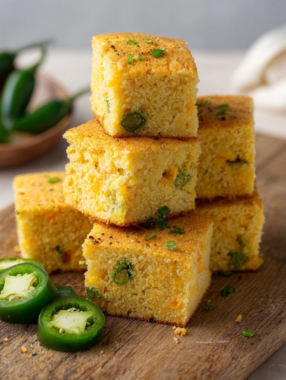 Jalapeño Cheddar Cornbread ingredients