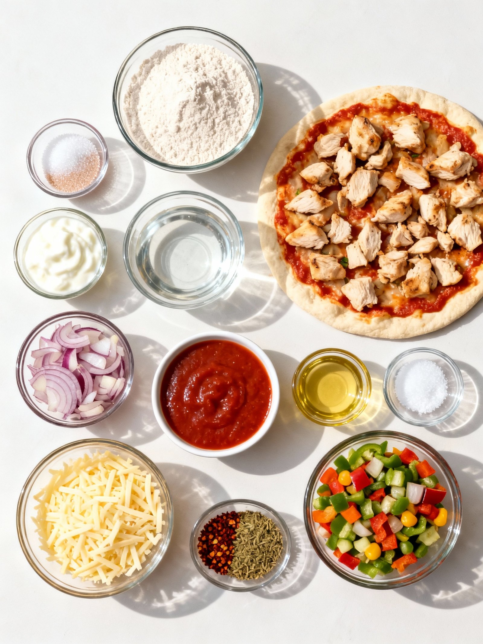 Making pizza at home 🍕😋 #assameseminivlog #pizza #recipe #assamesefood #pizzarecipe #fyp #minivlog ingredients