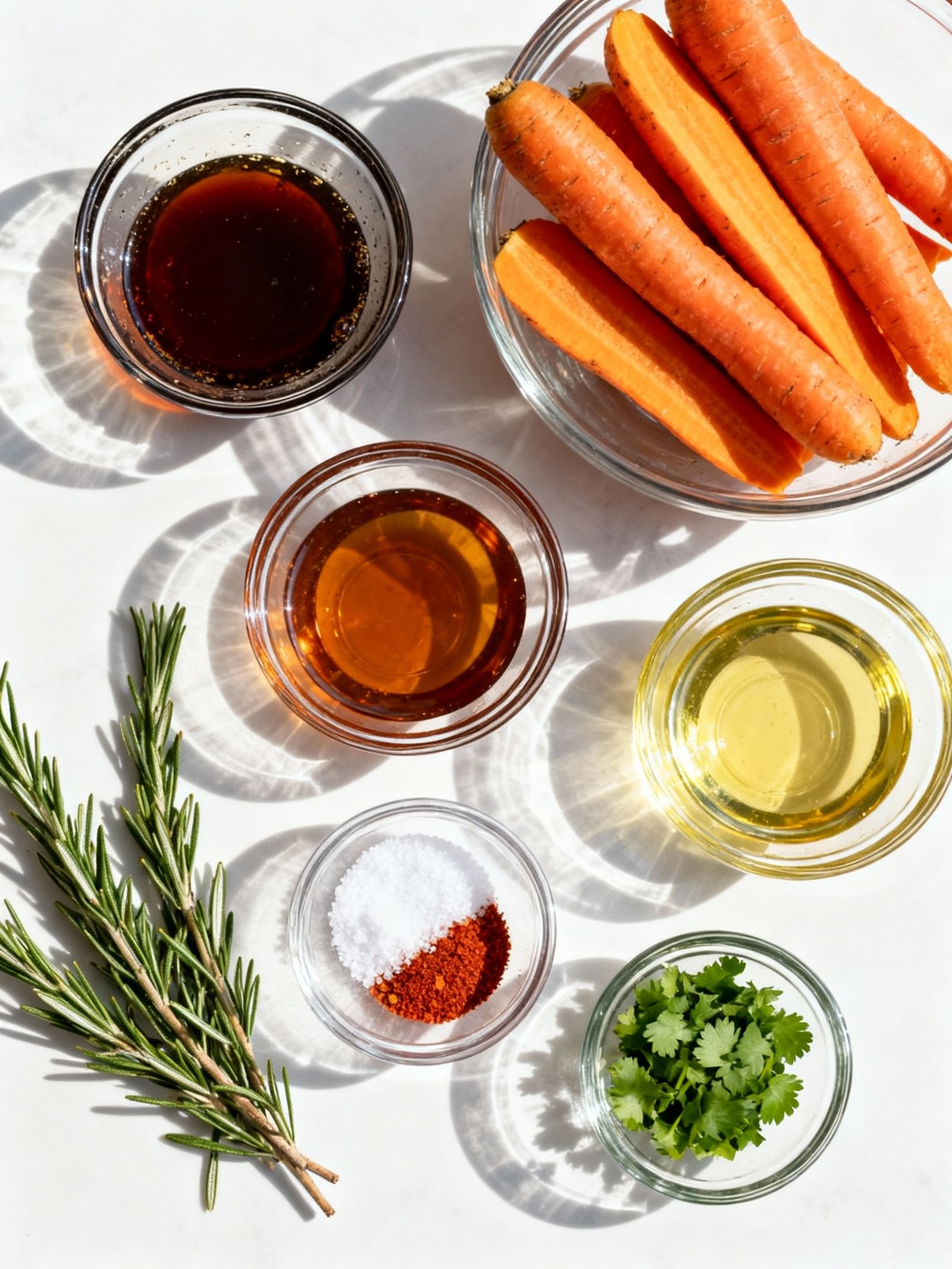 Maple Roasted Carrots ingredients