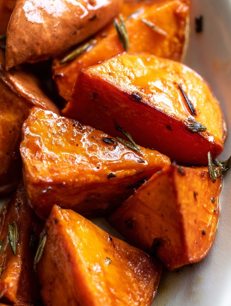 Maple Roasted Sweet Potatoes finished