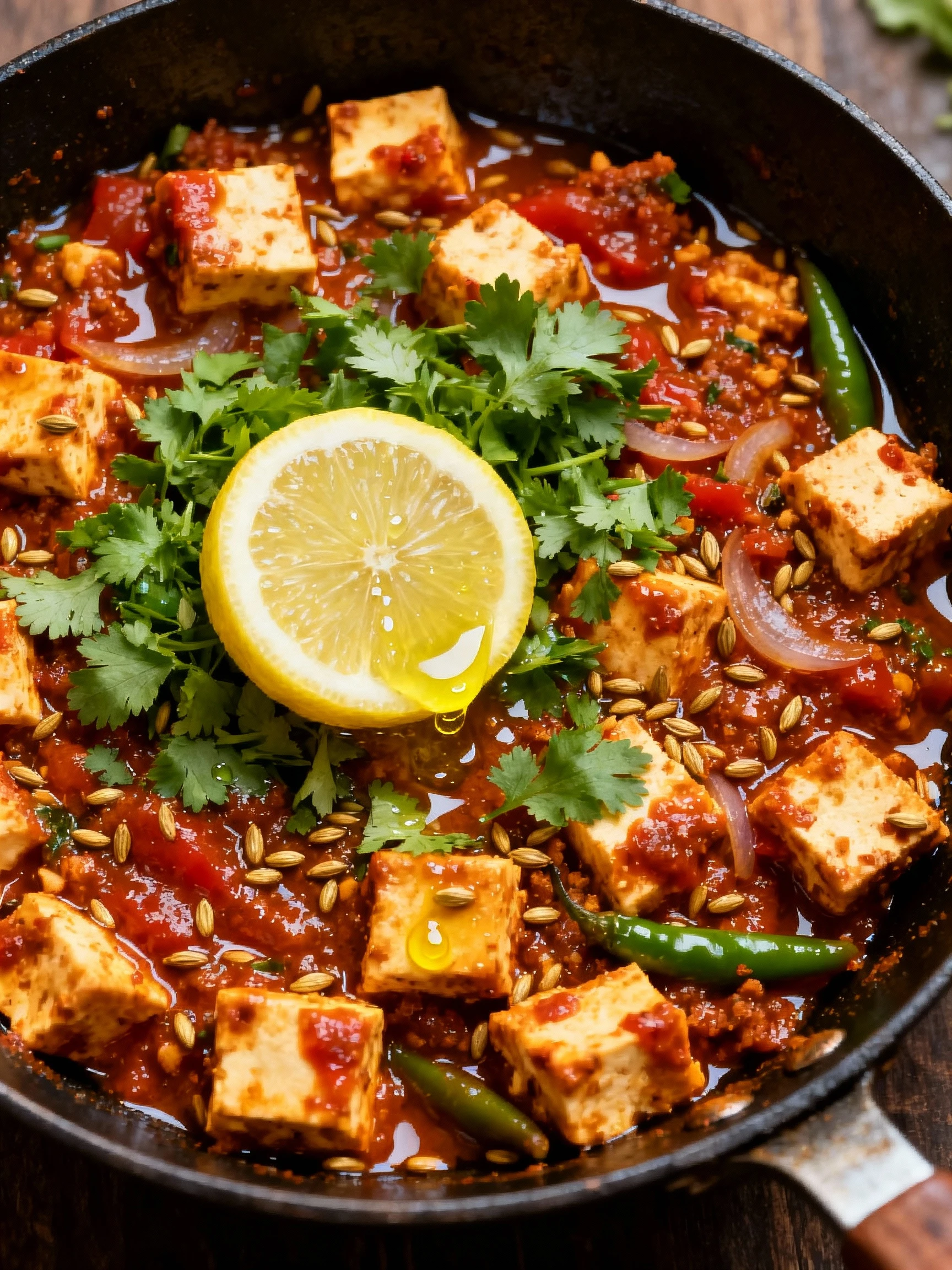 Masaledar Paneer Bhurji 😋🧅🌶 Quick & Tasty Recipe 💥 finished