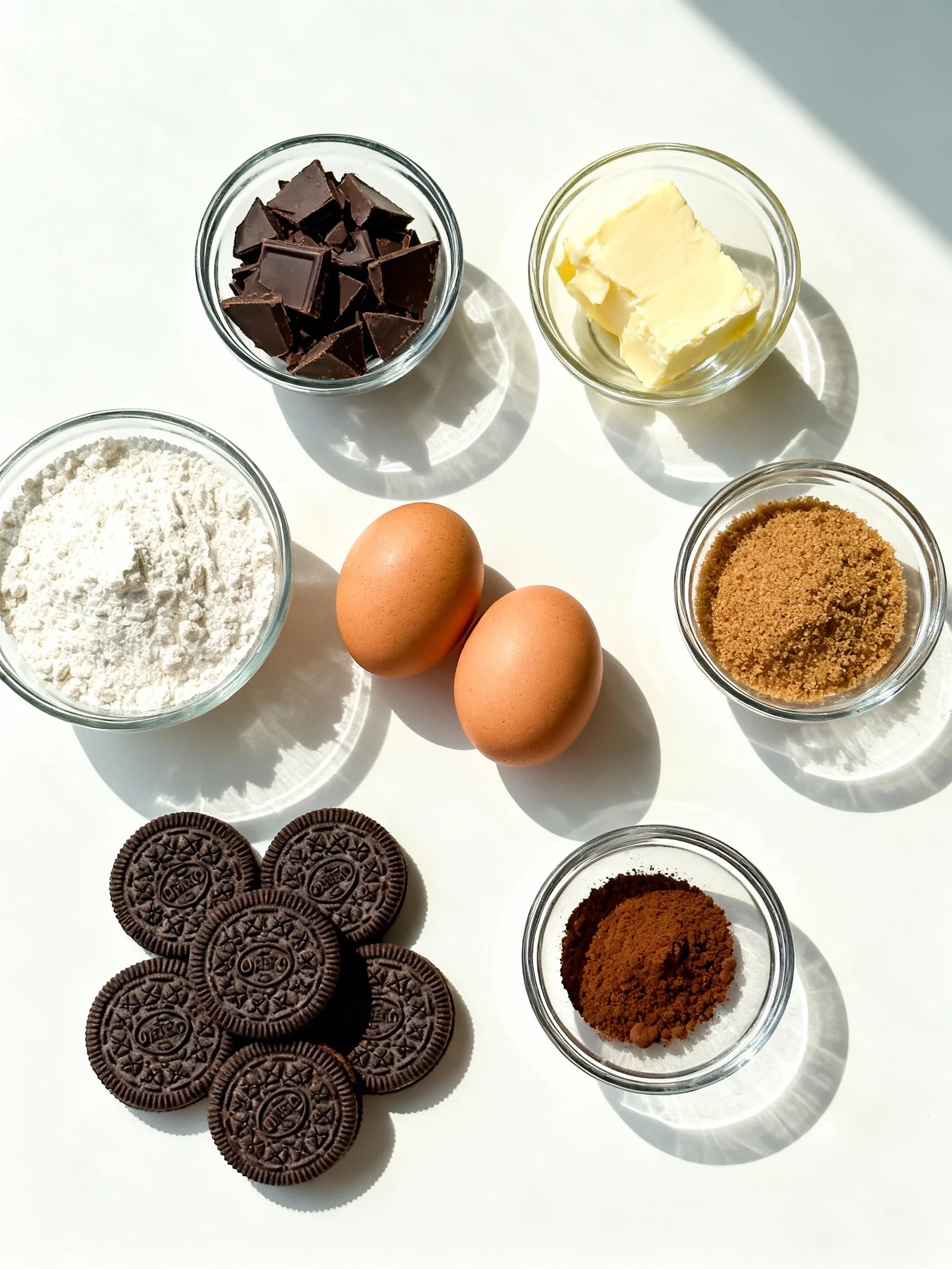 Oreo Brownie cake recipe #shorts #recipe #chocolate #oreo #cake ingredients