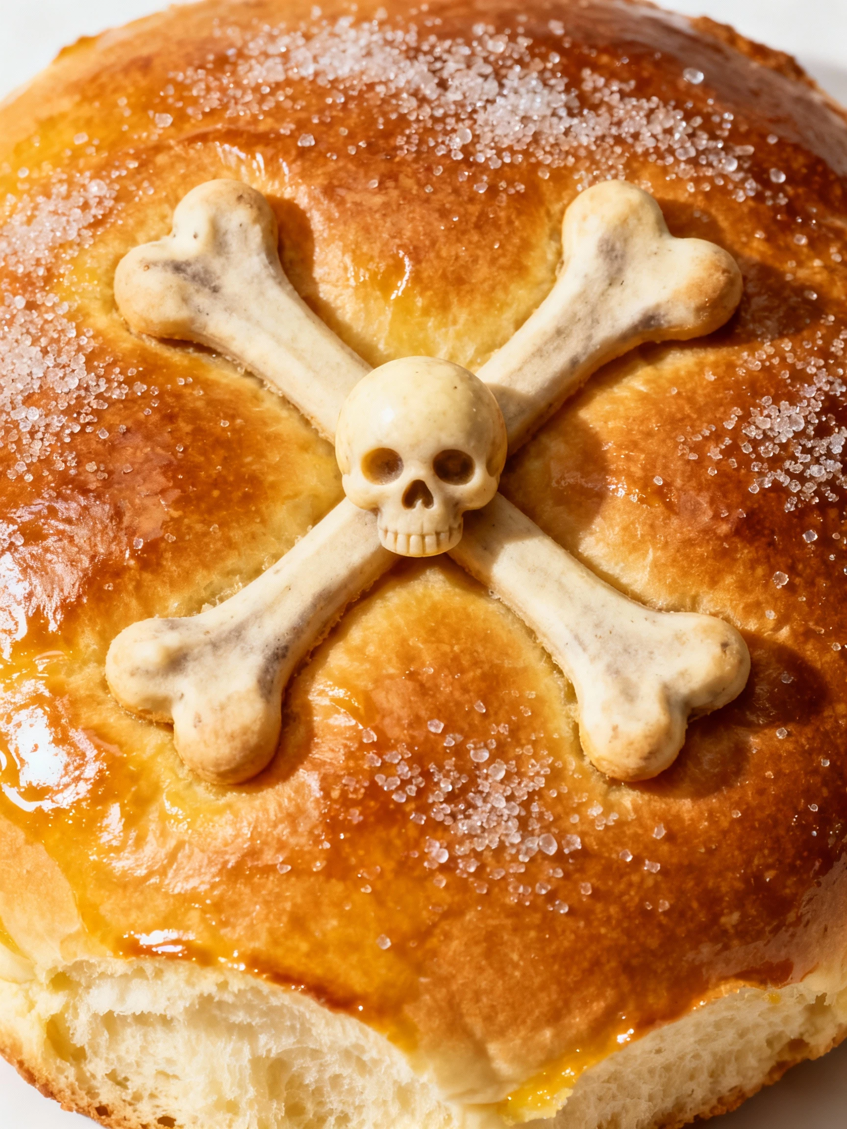 Pan de Muerto Recipe #shorts finished