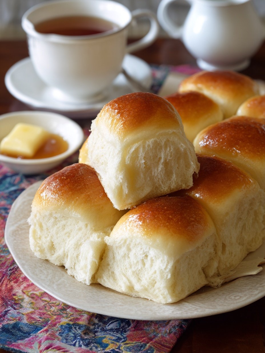Parker House Rolls finished