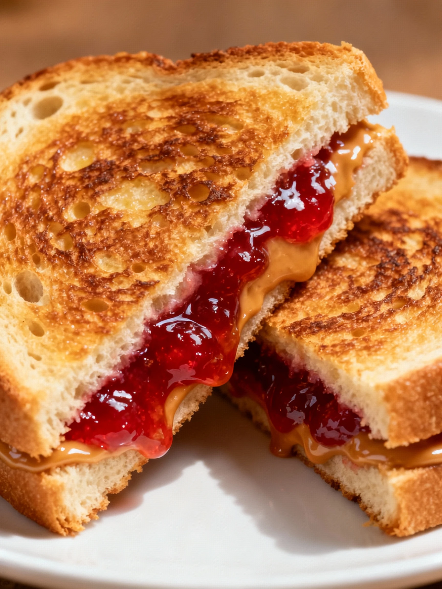 It's peanut butter jelly time #recipe #cooking #foodasmr #food finished