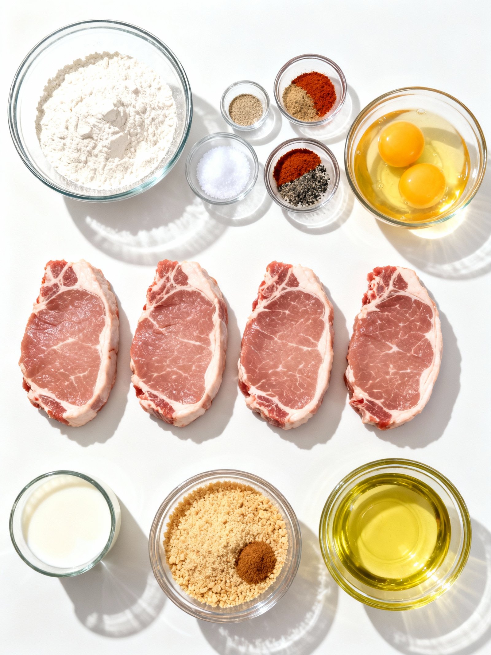 Pork Schnitzel ingredients