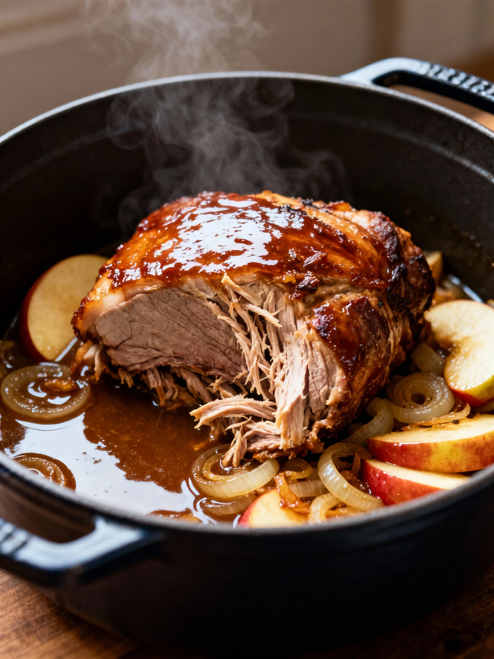 Pork Shoulder Roast finished