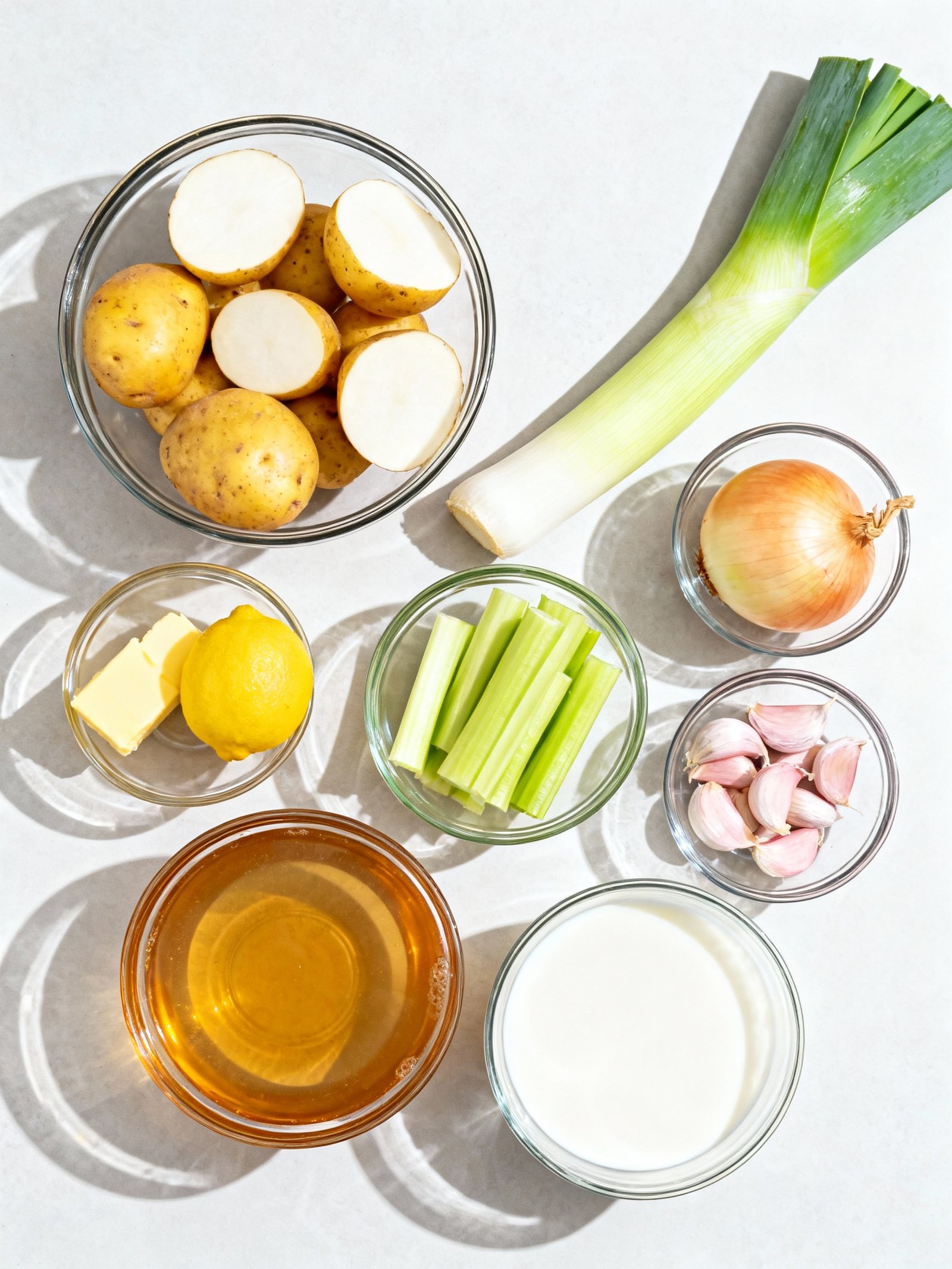 Potato Leek Soup ingredients