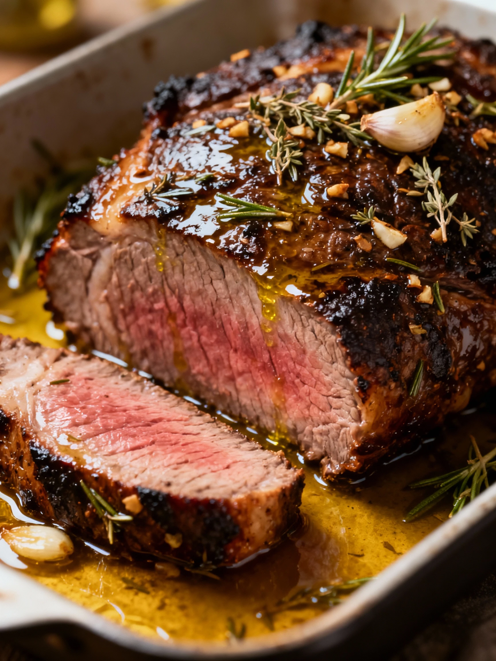 Prime Rib Roast finished