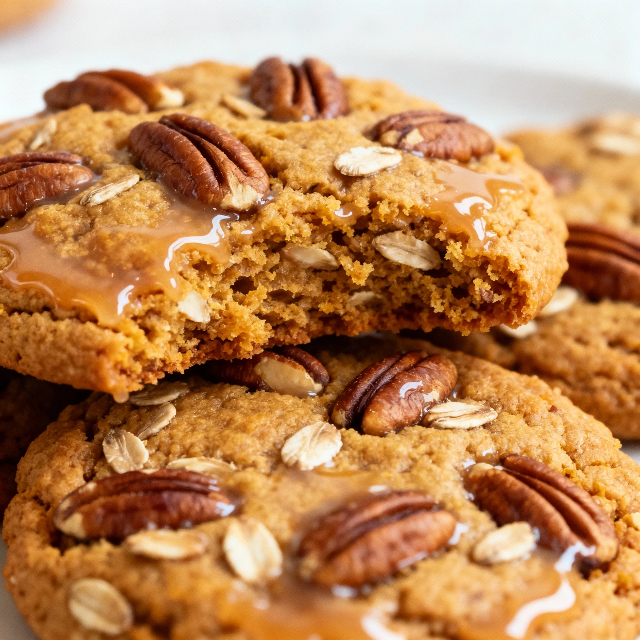 Pumpkin Oatmeal Cookies finished
