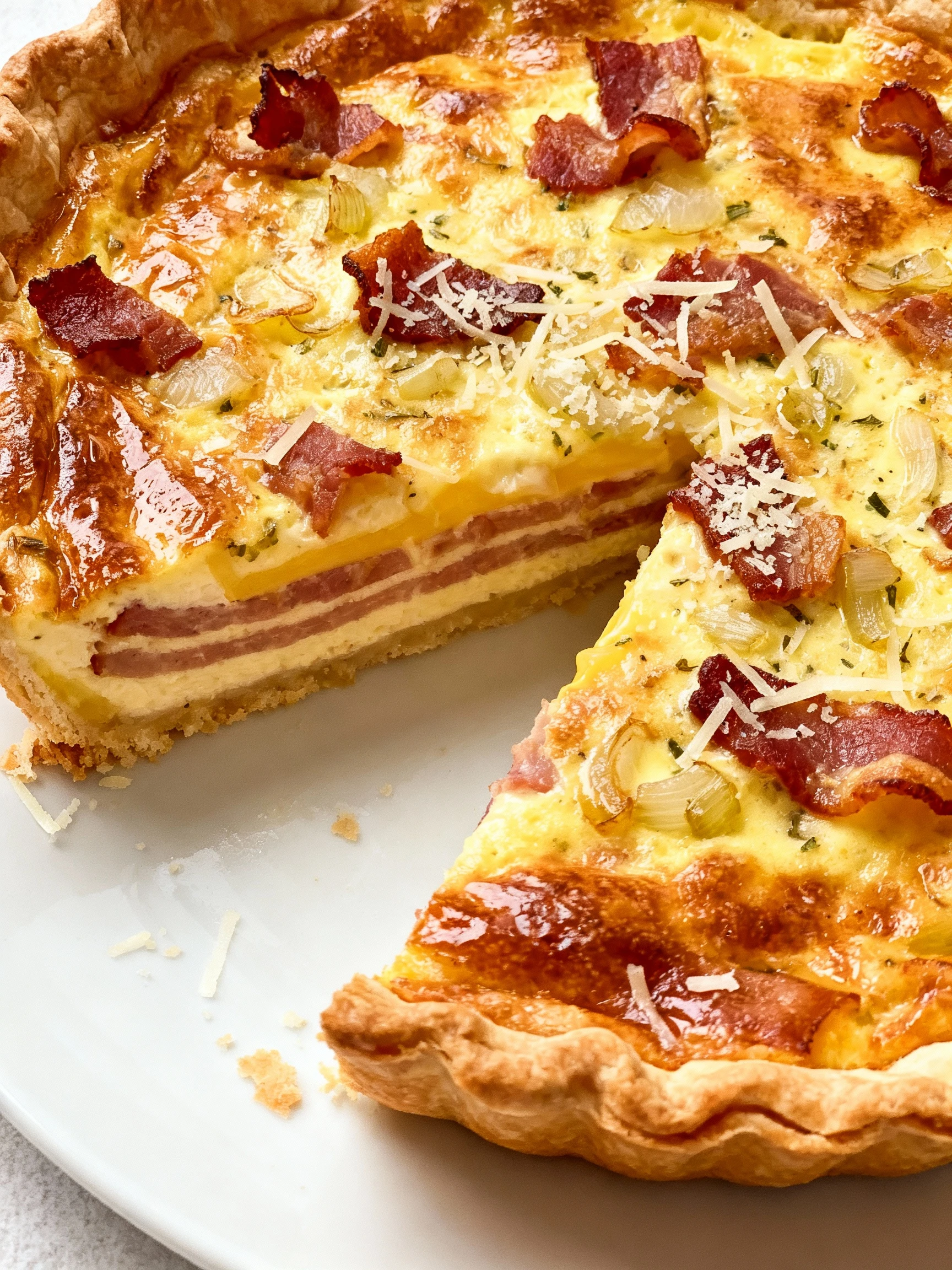 Quiche Lorraine finished