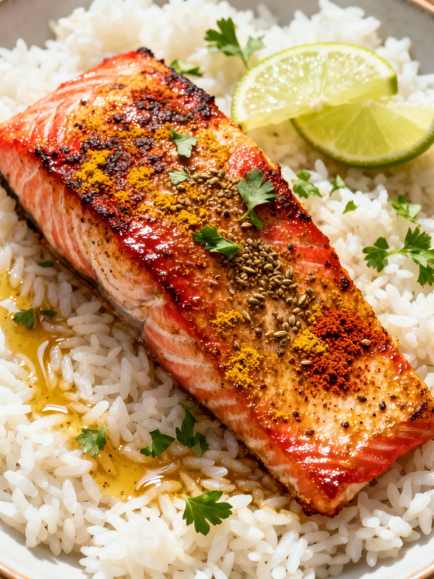 Red snapper fish and dried lime flavor and rice recipe🔥🐬#fish #food #recipe #shorts finished