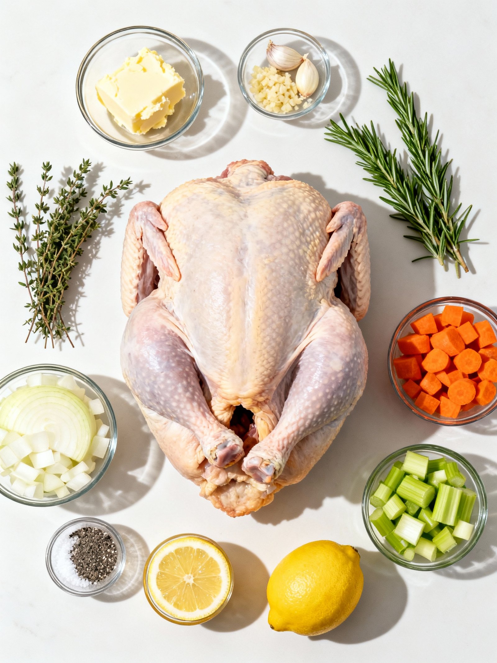 Roast Chicken with Herbs ingredients
