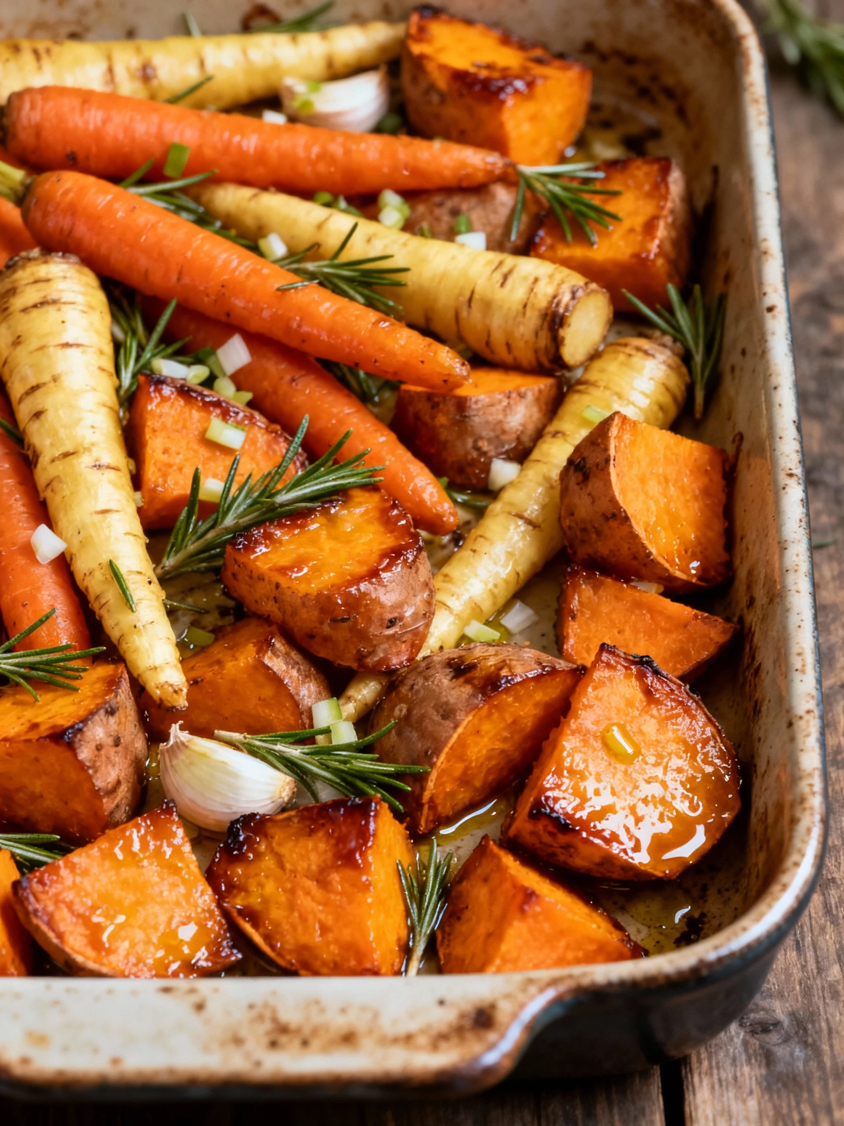 Roasted Root Vegetables finished