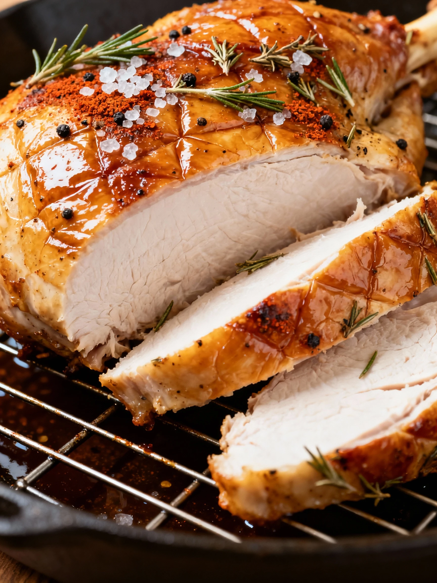 Roasted Turkey Breast finished