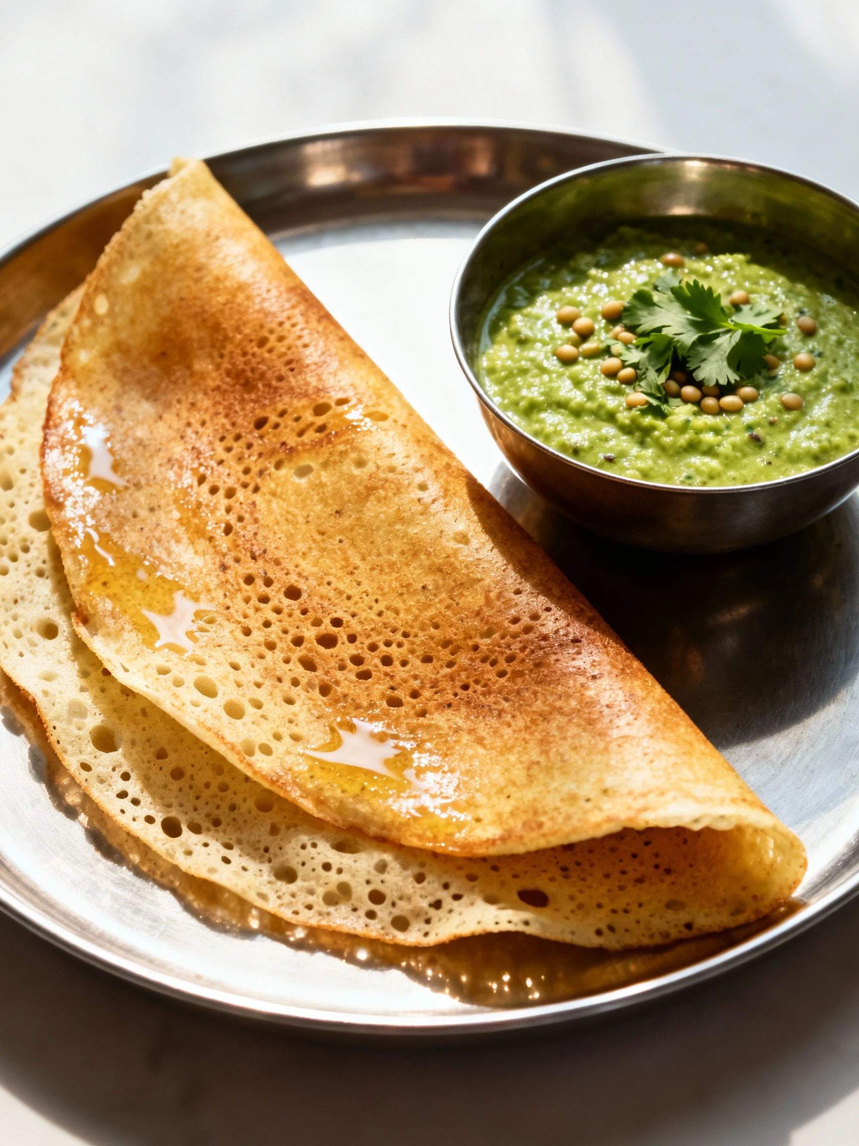 Sabse Aasan DOSA 😋🔥 #dosa #dosarecipe #snackideas #dosabatter #dosachutney #snacks #nashta #recipe finished