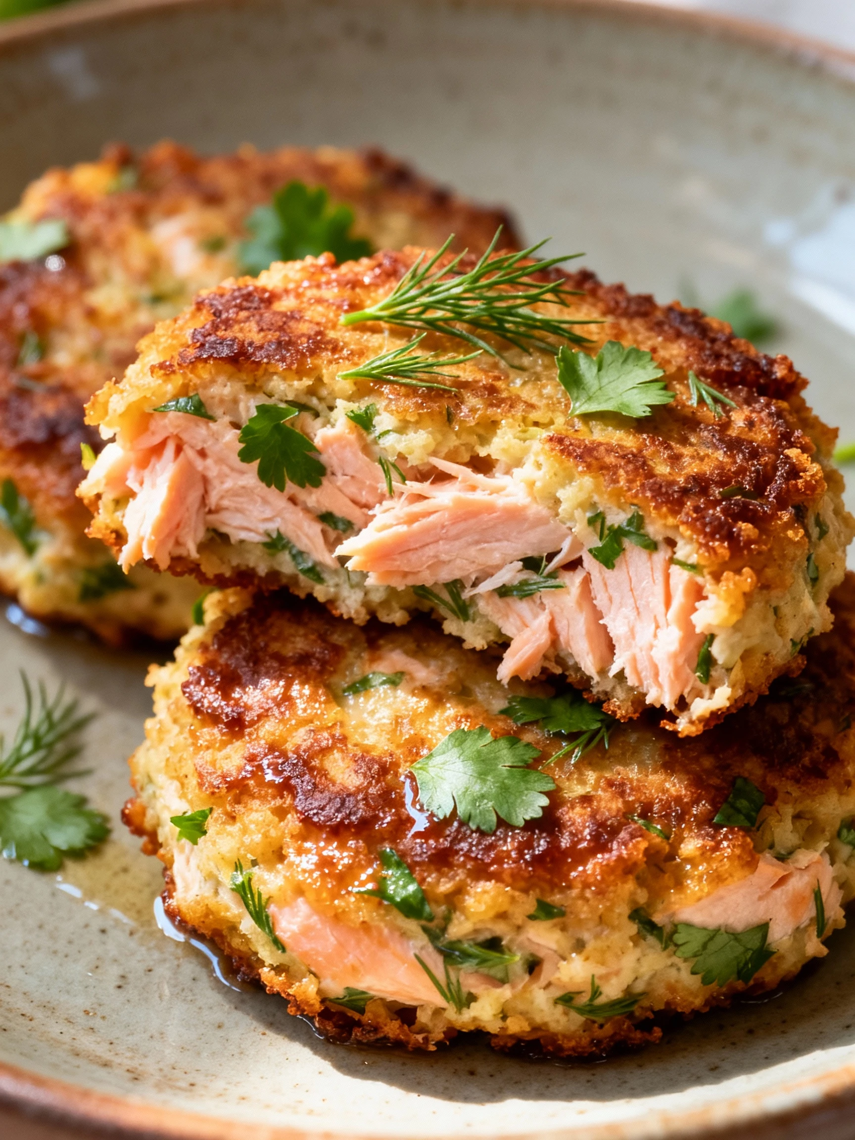 Salmon Cakes finished