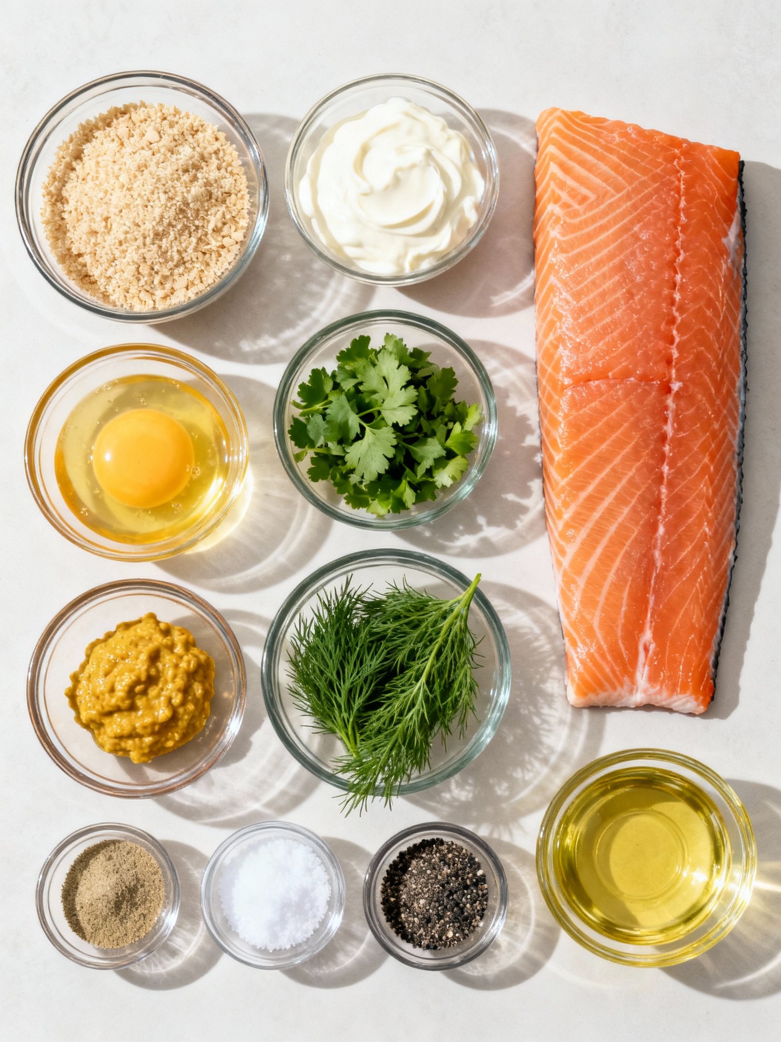 Salmon Cakes ingredients