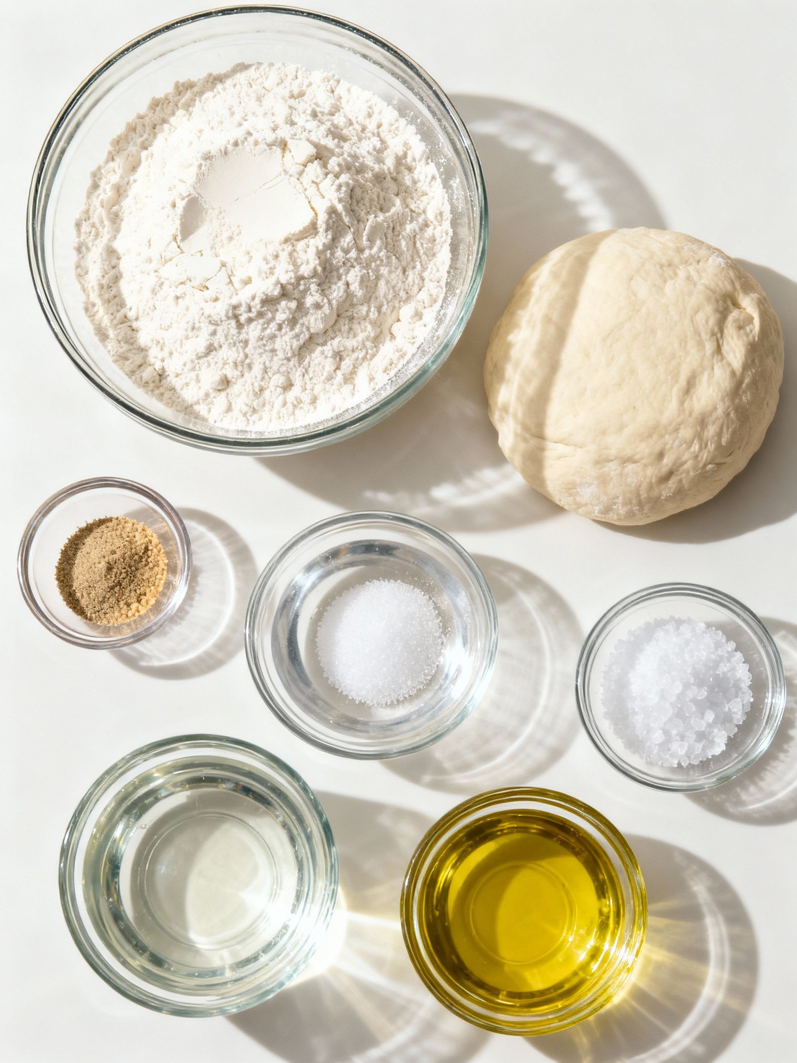 Same day dough recipe. Details in the description. #pizza #tutorial ingredients