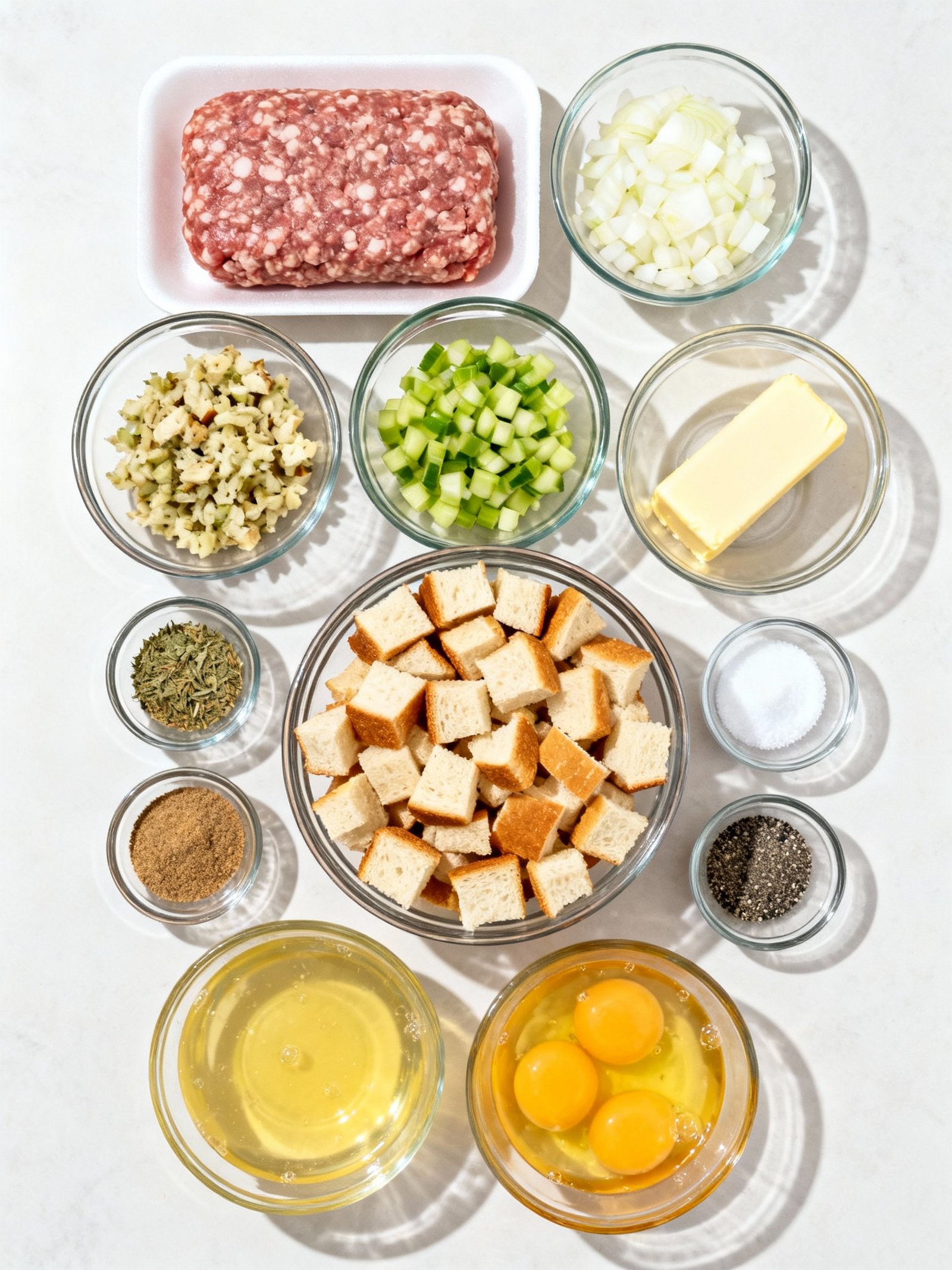 Sausage Stuffing ingredients