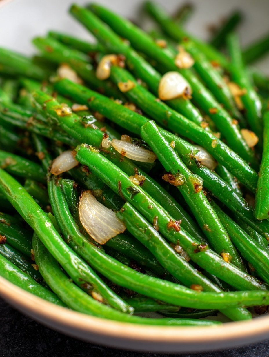 Sautéed Garlic Green Beans ingredients