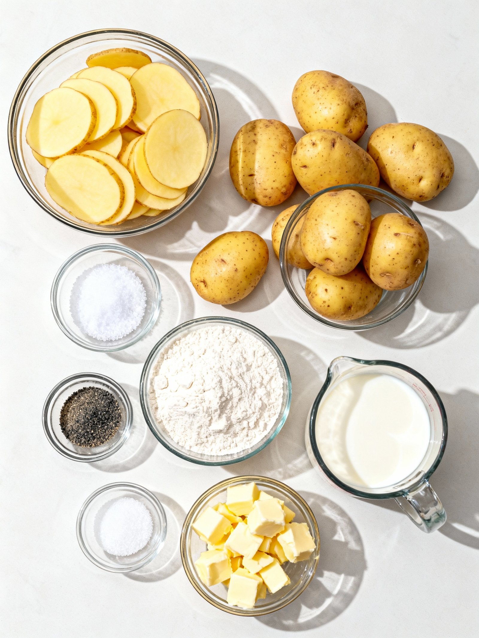 Scalloped Potatoes ingredients