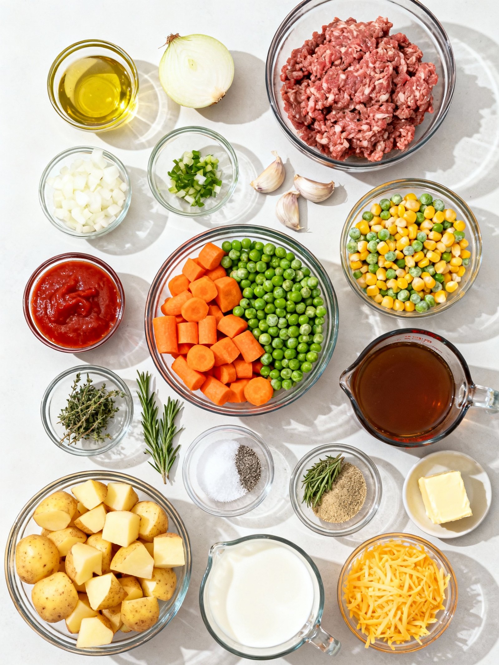 Shepherd s Pie ingredients