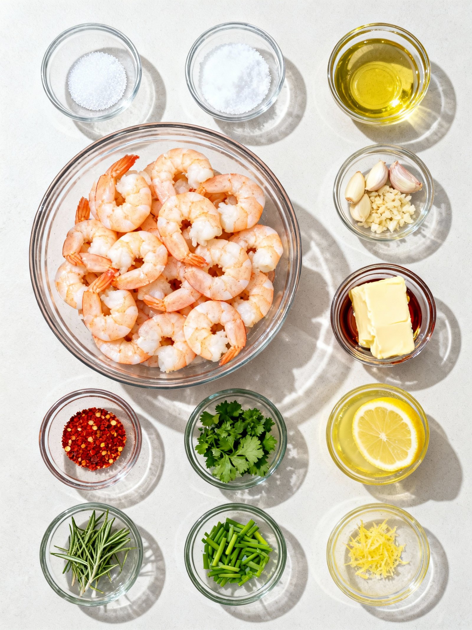 Shrimp Scampi ingredients