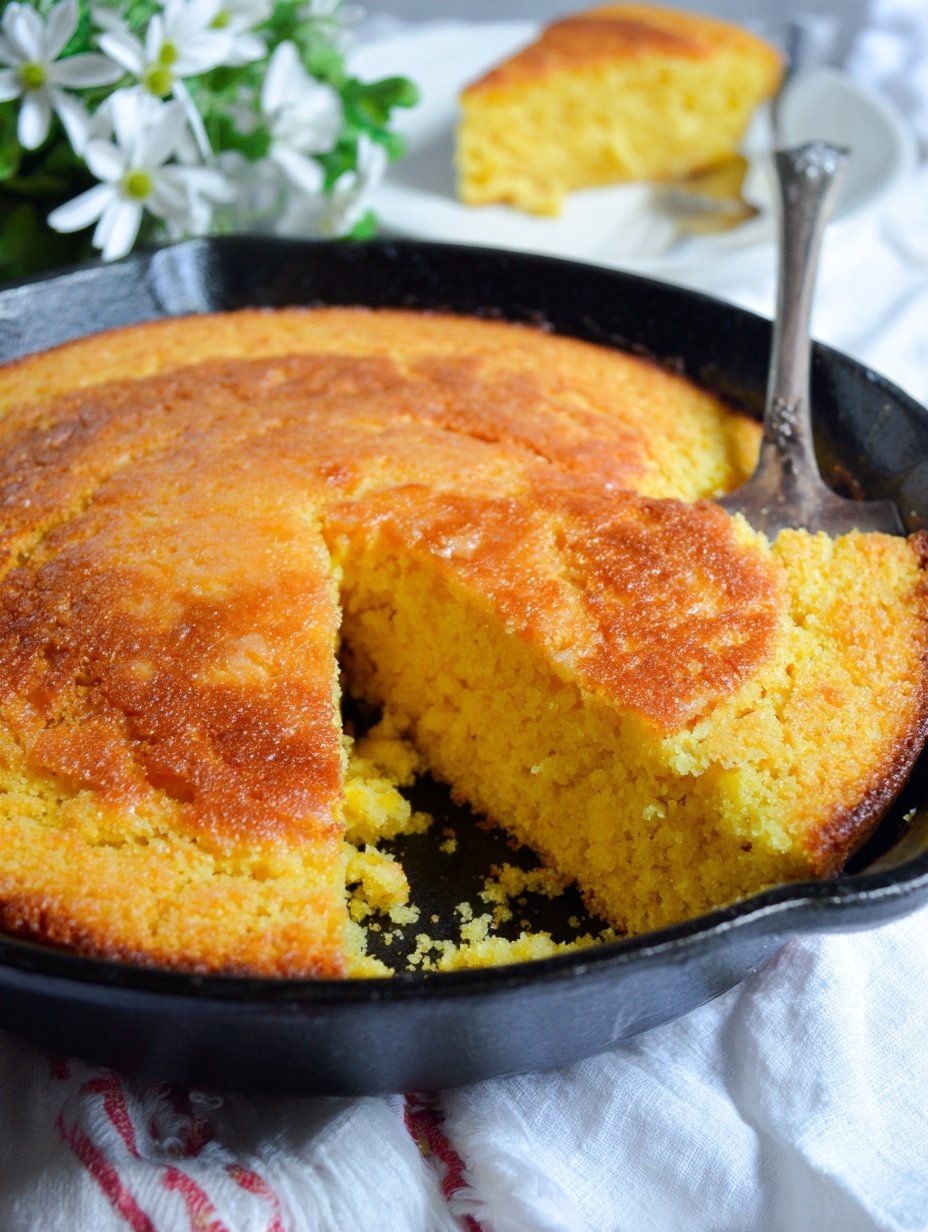 Skillet Cornbread ingredients