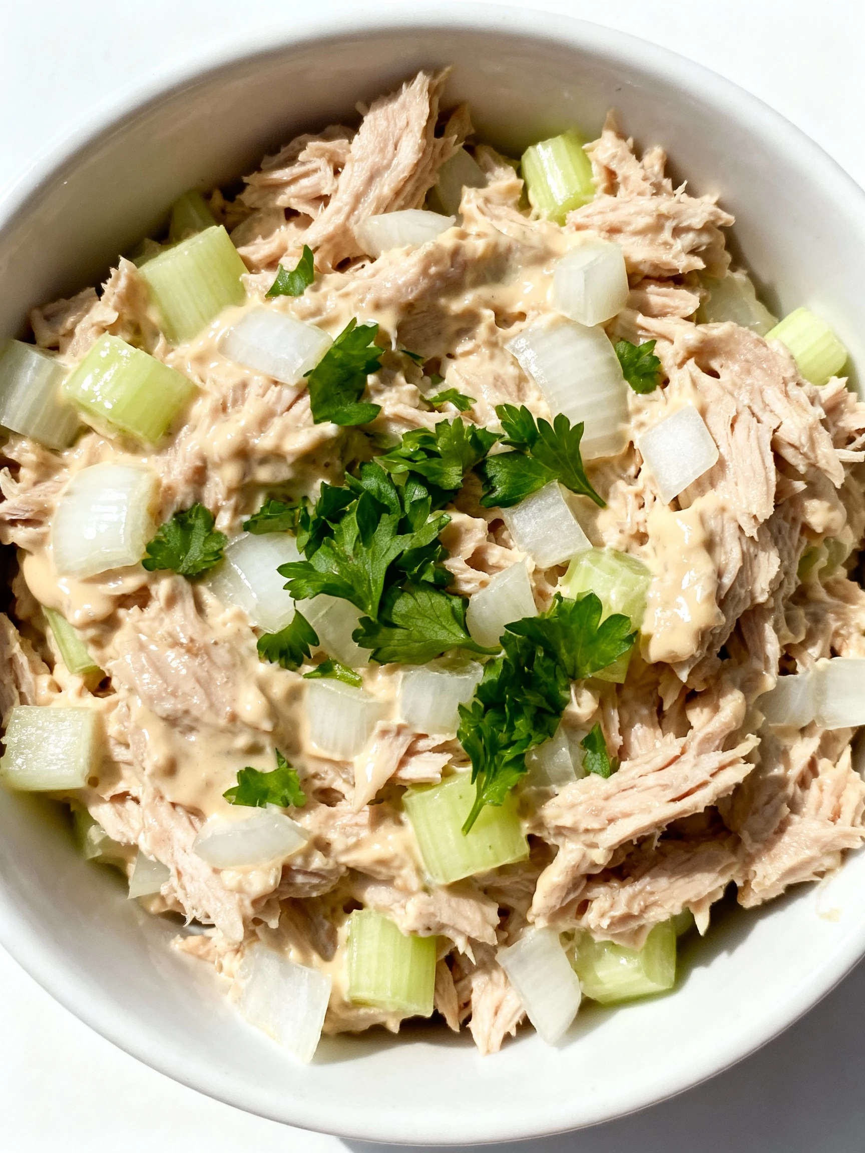 Solid recipe just needs a little mayo #tuna #tunasalad #healthyrecipe #protein finished