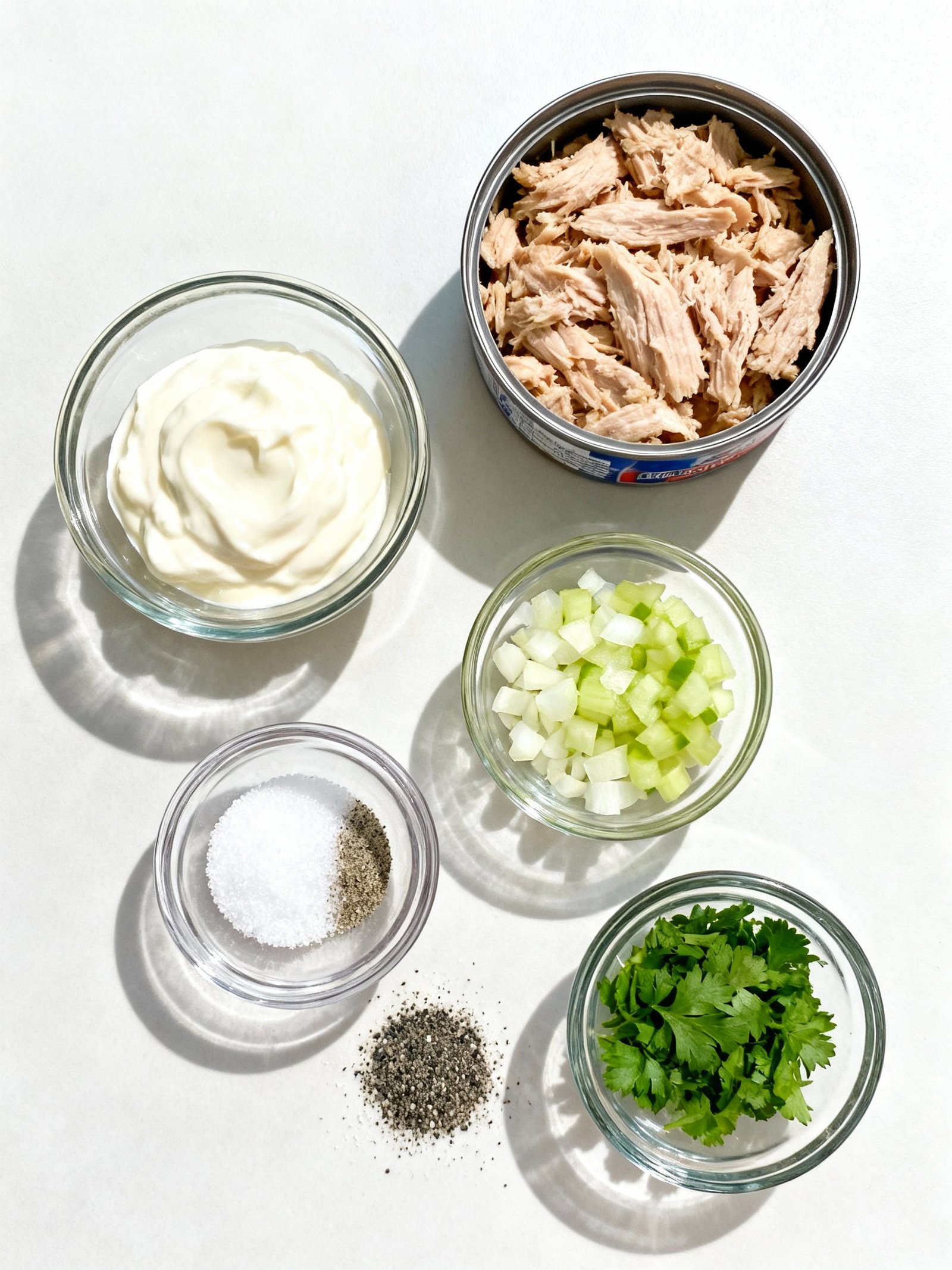 Solid recipe just needs a little mayo #tuna #tunasalad #healthyrecipe #protein ingredients
