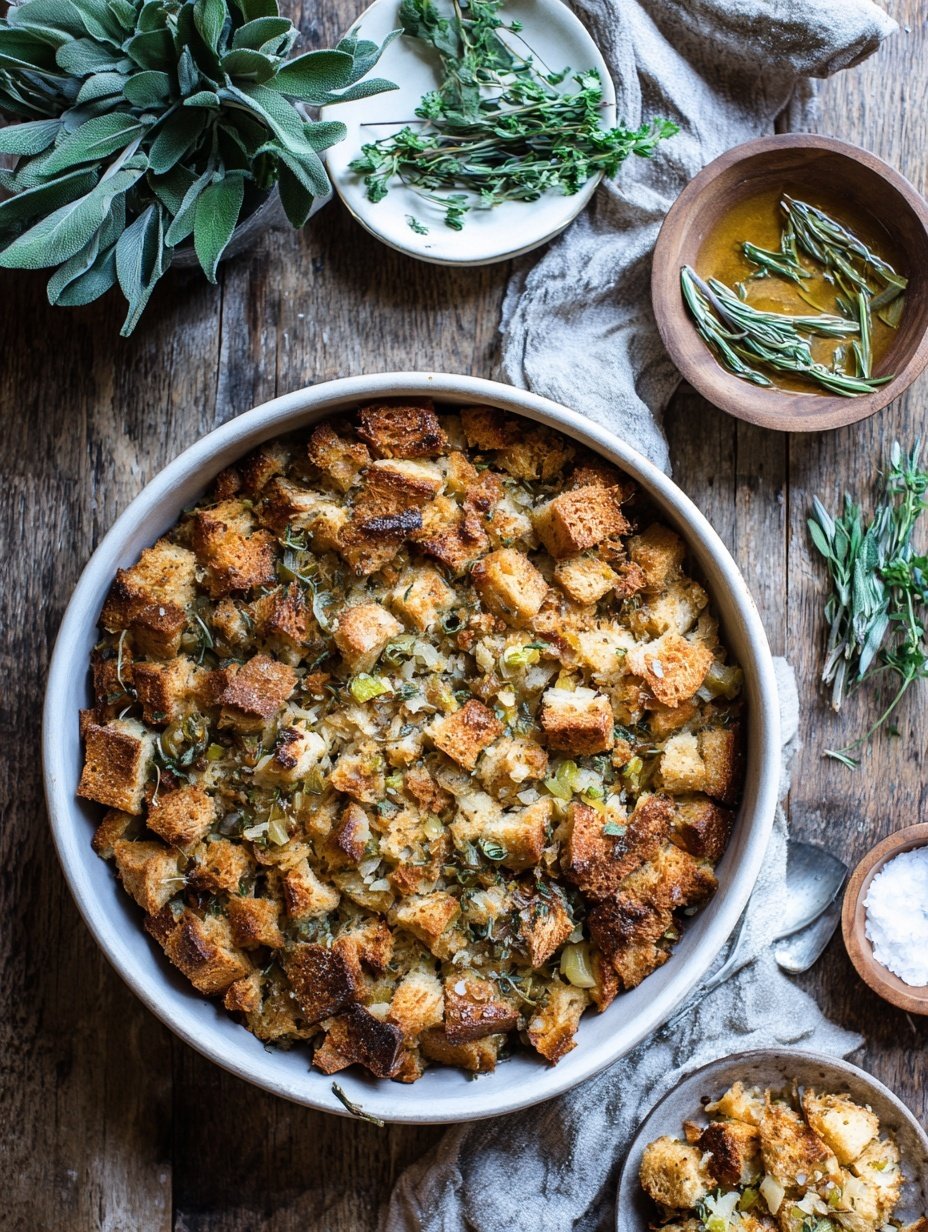 Sourdough Stuffing ingredients