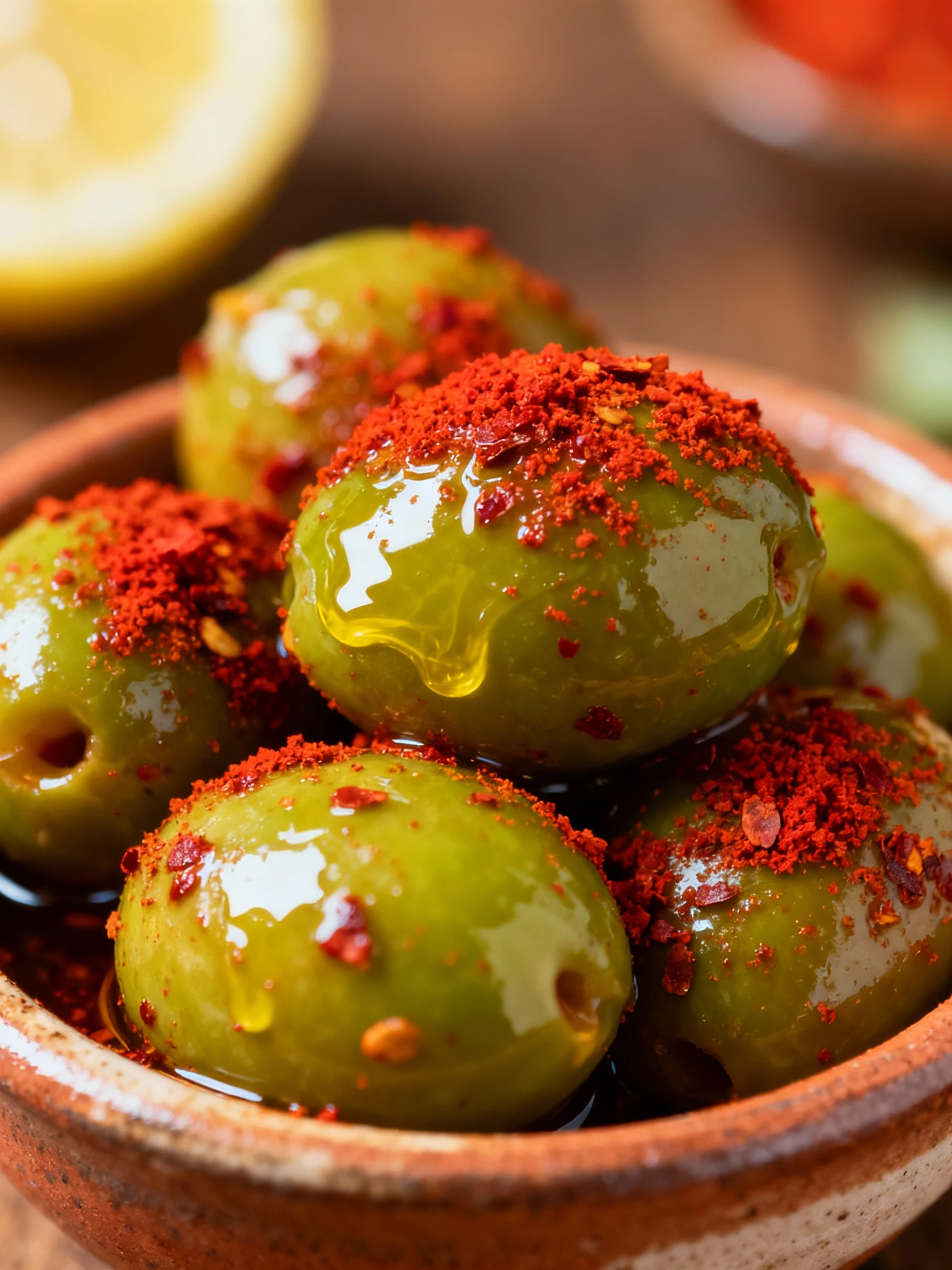 Spicy Olive Pickle in 30 Seconds 🤤🥰 #shorts #trending #viral #recipe #food #fruit finished