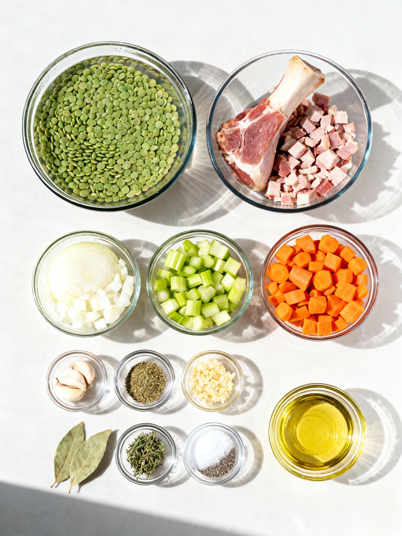 Split Pea Soup ingredients