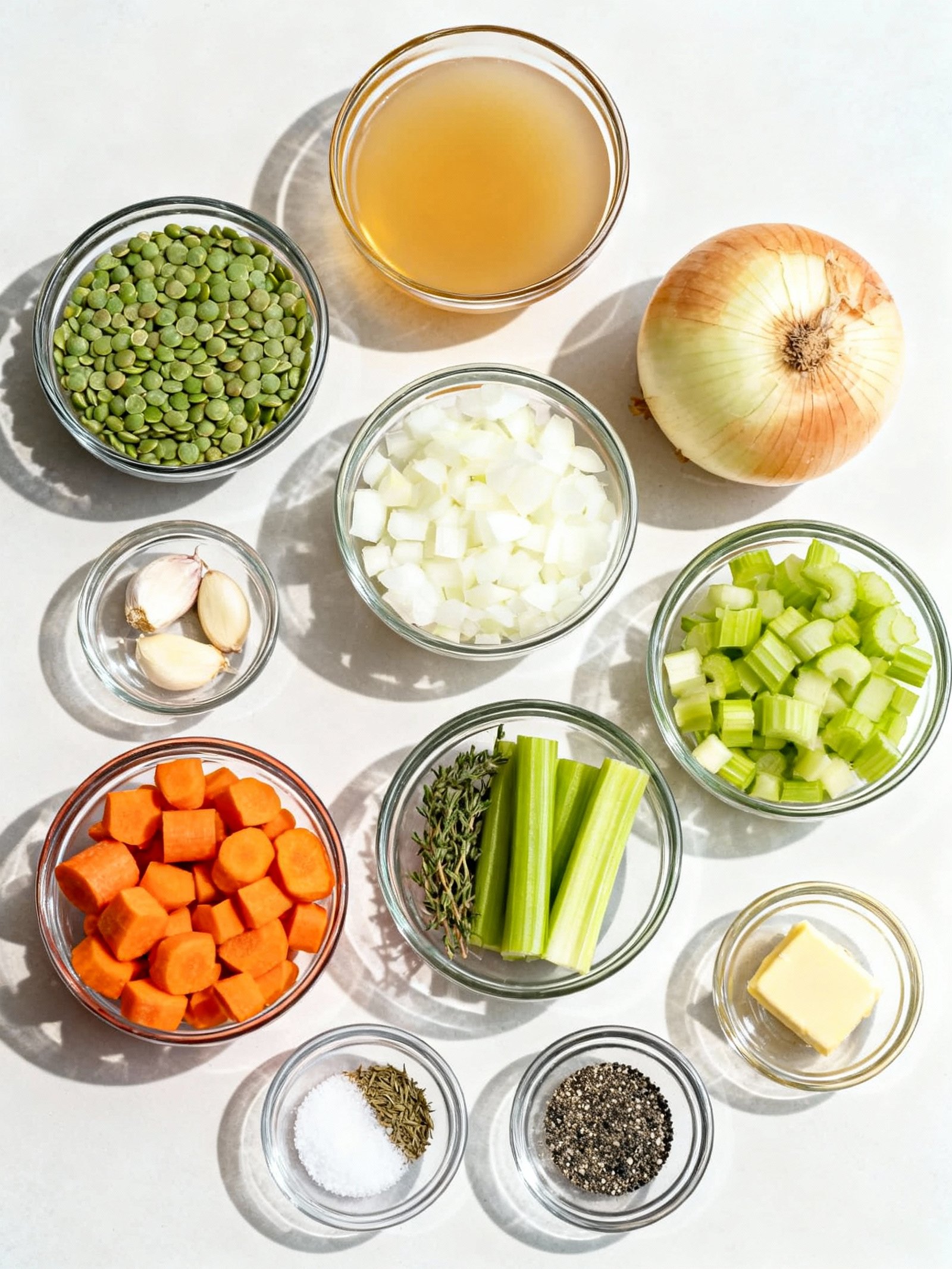 Split Pea Soup ingredients